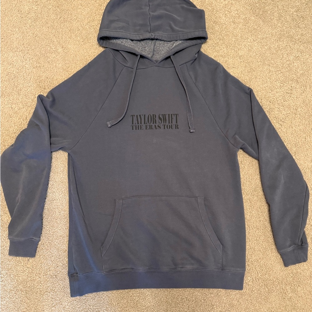 Taylor Swift Gray Hoodie with Tour Design